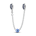 Daisy Sterling Silver Clip Charms With CZ Detailing