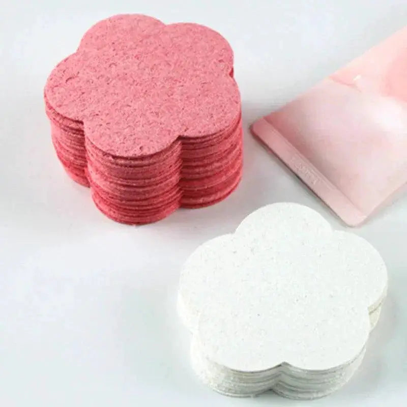 Eco Friendly Biodegradable Face Cleaning Sponge Pads