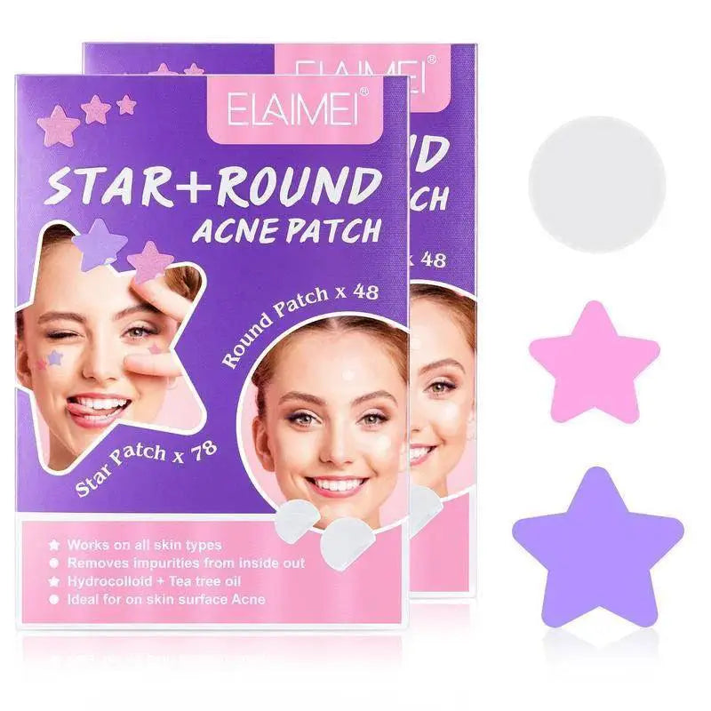 Colorful Hydrocolloid Acne Patches Fun Pimple Treatment