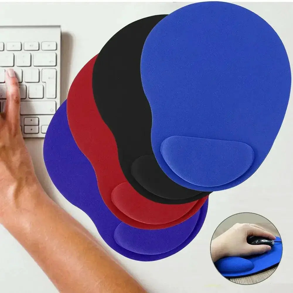 Ergonomic Gaming Mouse Pad With Wrist Support For Comfort
