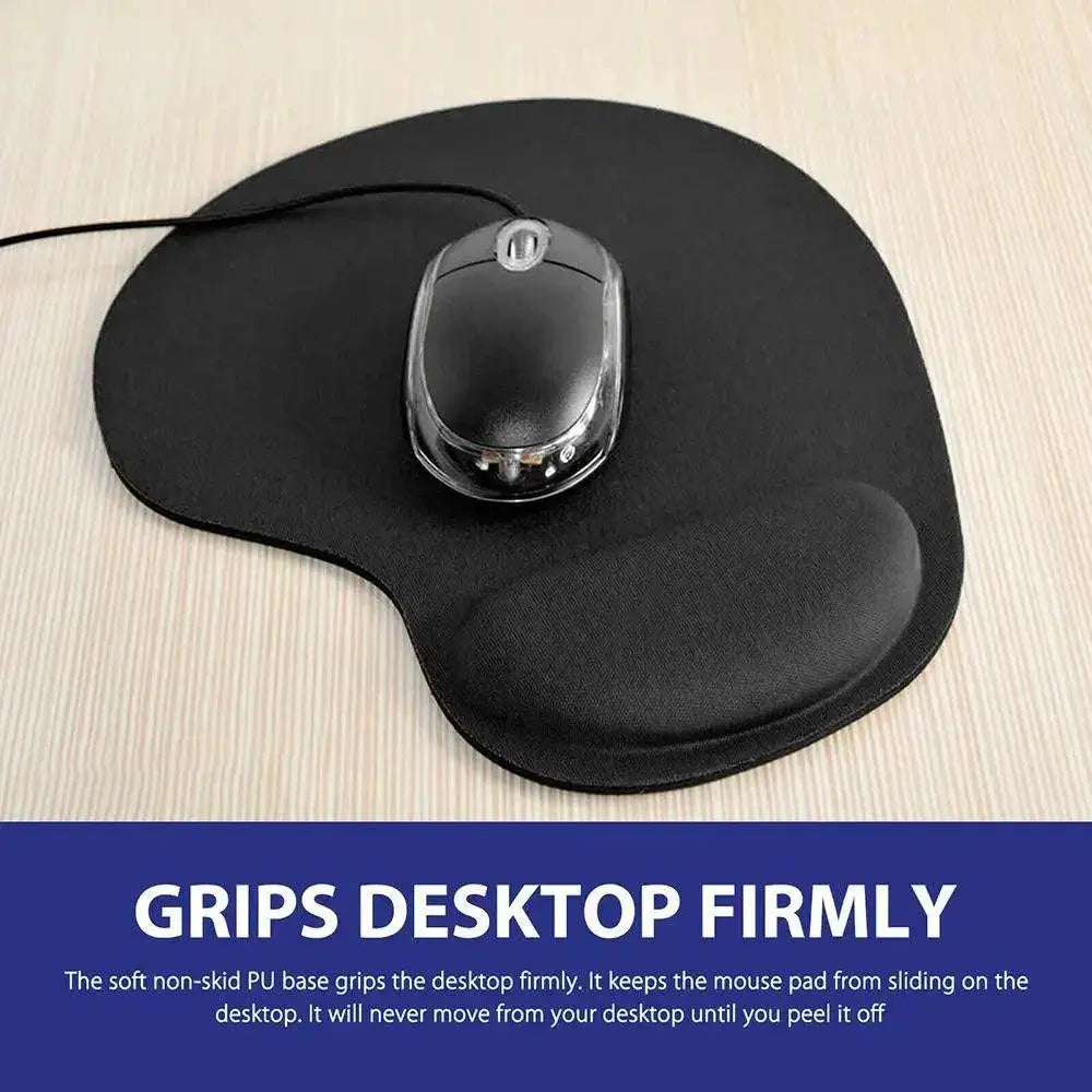 Ergonomic Gaming Mouse Pad With Wrist Support For Comfort