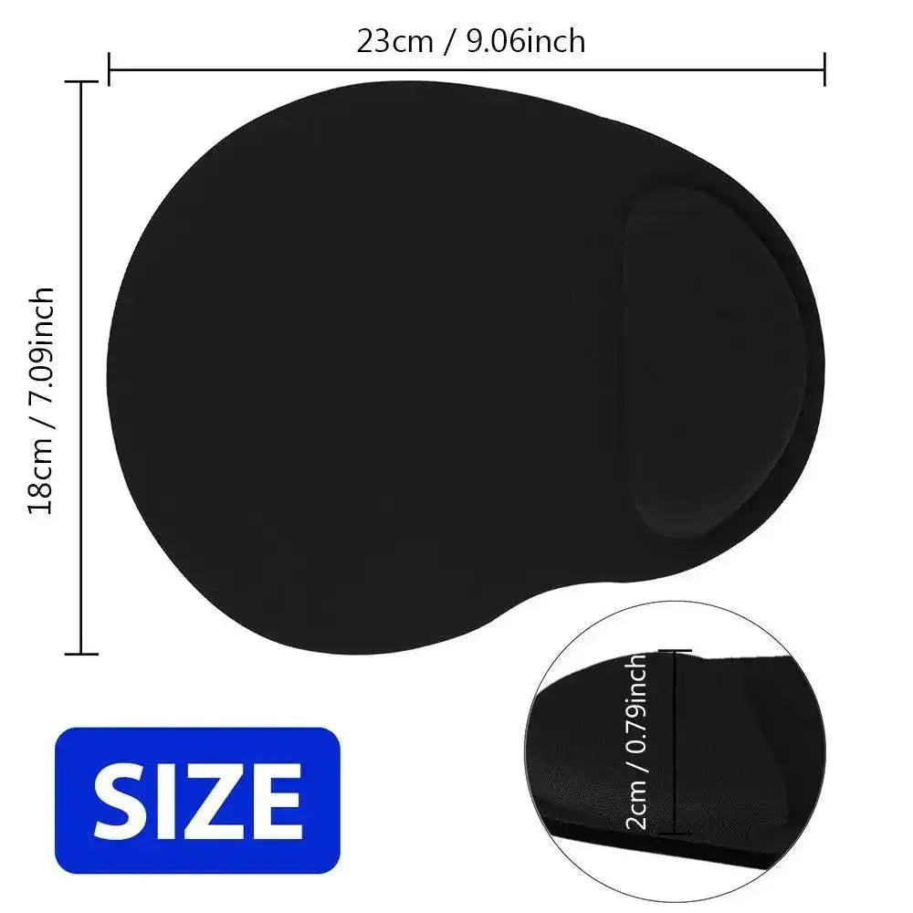 Ergonomic Gaming Mouse Pad With Wrist Support For Comfort