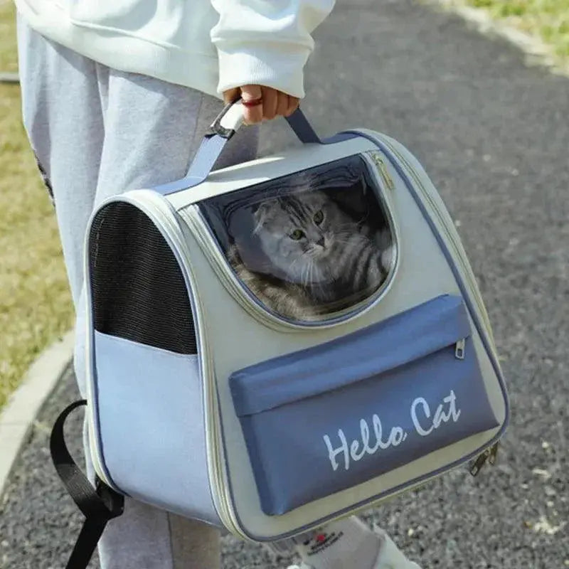 PawVenture Cat Carrier Backpack Breathable Comfort Travel