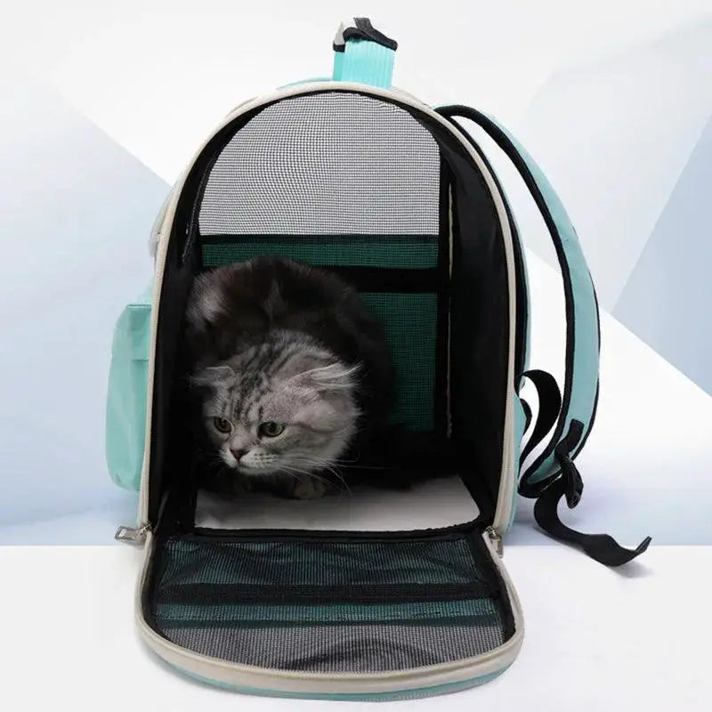 PawVenture Cat Carrier Backpack Breathable Comfort Travel