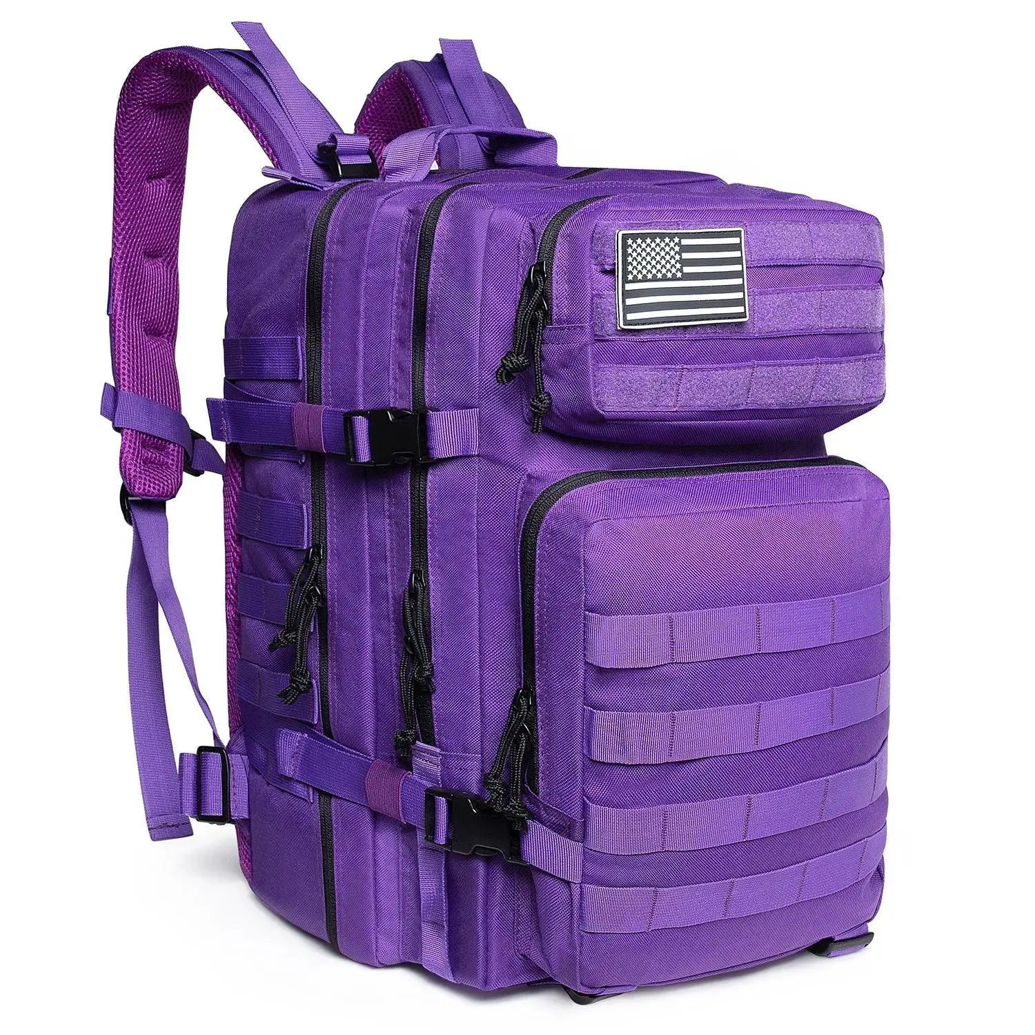 QTQY Tactical Backpacks 45L Large Capacity Hiking Bag