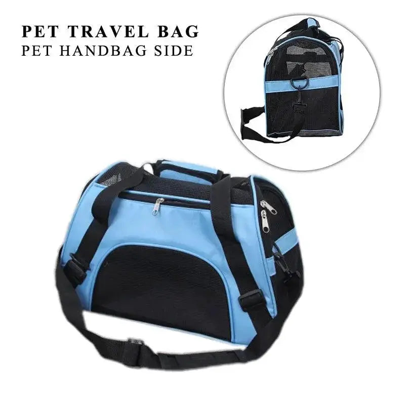 Pet Voyage Cat And Dog Travel Carrier Bag Breathable Mesh