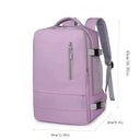 Stylish Waterproof Womens Travel Backpack With USB Charging
