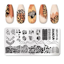 Stainless Steel Nail Art Stamping Plate Set for Manicures