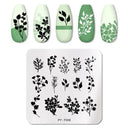 Stainless Steel Nail Art Stamping Plate Set for Manicures