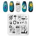 Stainless Steel Nail Art Stamping Plate Set for Manicures