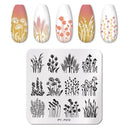 Stainless Steel Nail Art Stamping Plate Set for Manicures