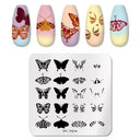 Stainless Steel Nail Art Stamping Plate Set for Manicures