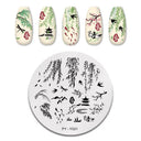 Stainless Steel Nail Art Stamping Plate Set for Manicures