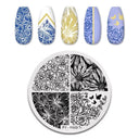 Stainless Steel Nail Art Stamping Plate Set for Manicures
