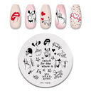 Stainless Steel Nail Art Stamping Plate Set for Manicures