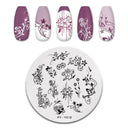 Stainless Steel Nail Art Stamping Plate Set for Manicures