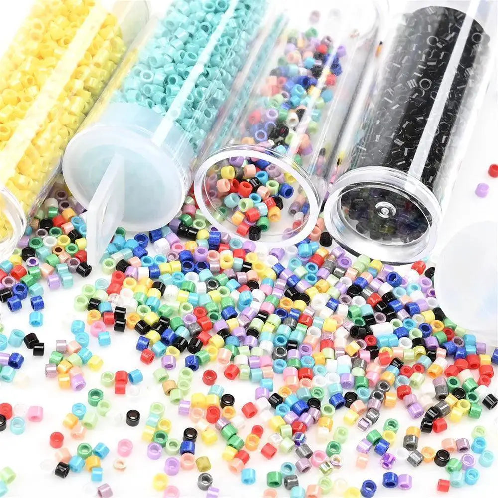 Japanese Glass Seed Beads Vibrant Versatile Assortment Set