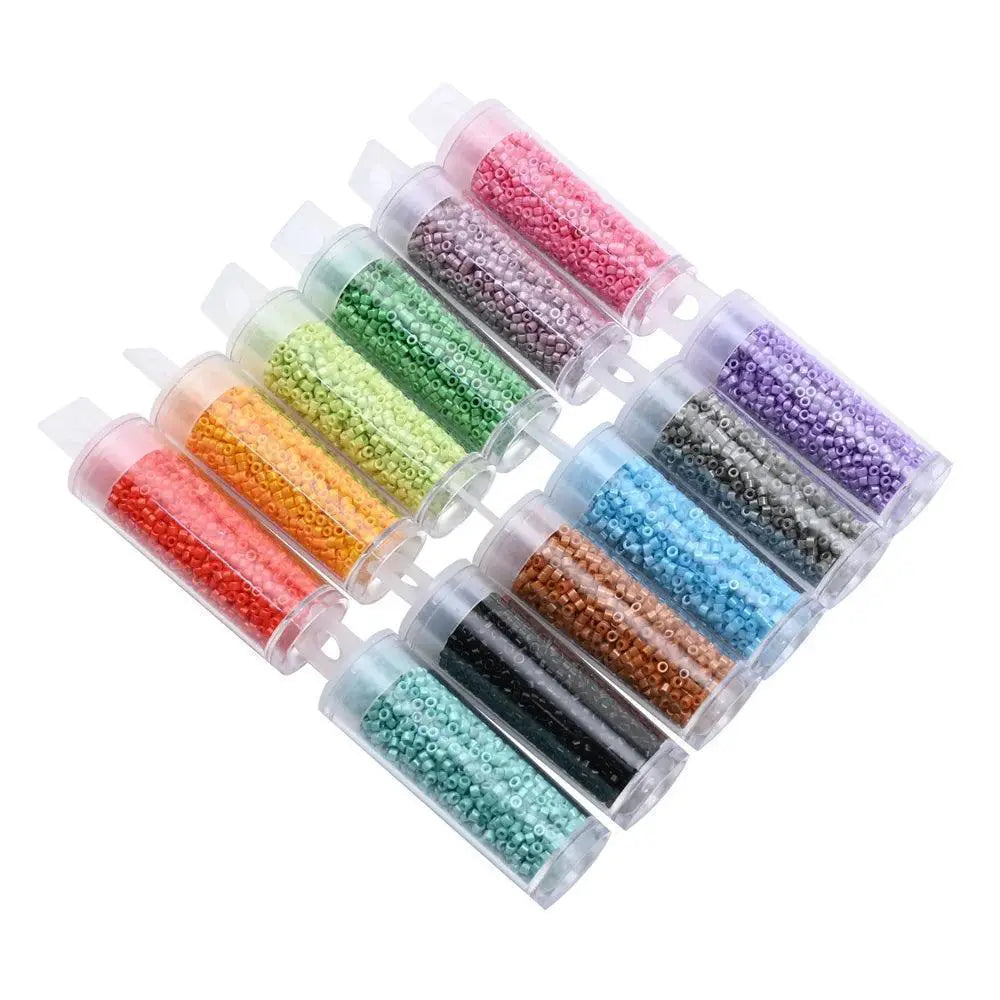 Japanese Glass Seed Beads Vibrant Versatile Assortment Set