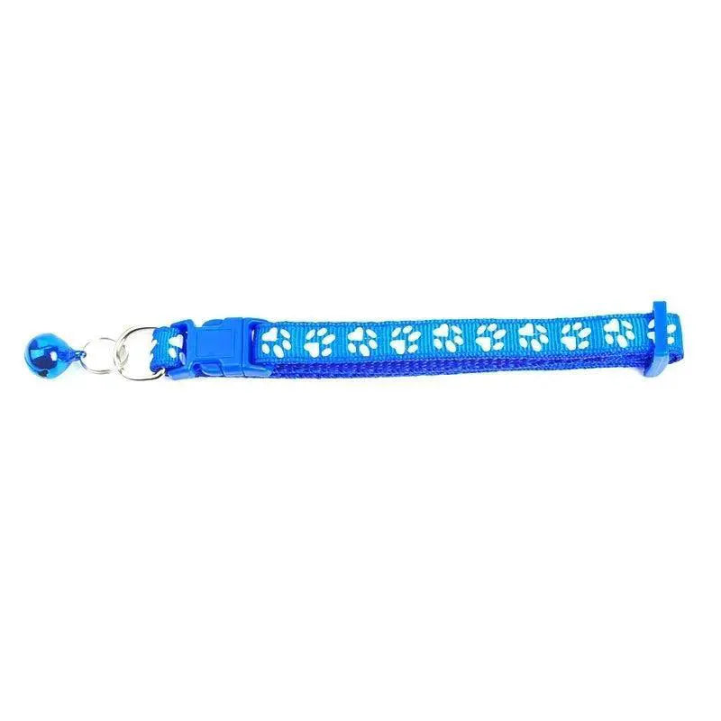 Colorful Cartoon Pet Collar with Bell Adjustable Safety