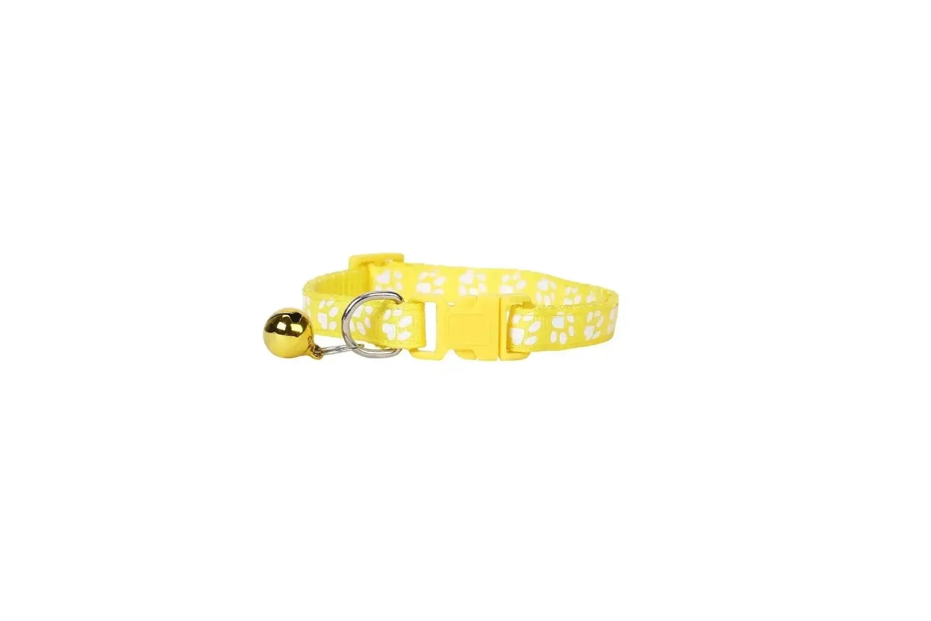 Colorful Cartoon Pet Collar with Bell Adjustable Safety