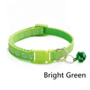 Colorful Cartoon Pet Collar with Bell Adjustable Safety