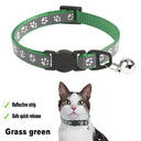 Colorful Cartoon Pet Collar with Bell Adjustable Safety