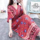 Casual Vintage Dress for Women Comfort