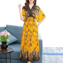 Casual Vintage Dress for Women Comfort