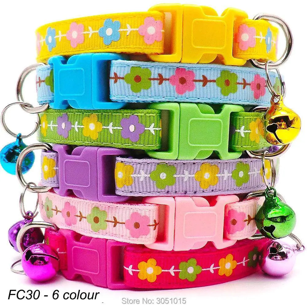 Adjustable Dog Collar With Bells For Pets And Walks