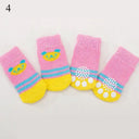 Warm Anti Slip Dog Socks for Small Paws