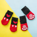 Warm Anti Slip Dog Socks for Small Paws