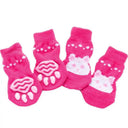 Warm Anti Slip Dog Socks for Small Paws
