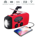 Solar Crank Radio Light Portable Emergency Survival Kit