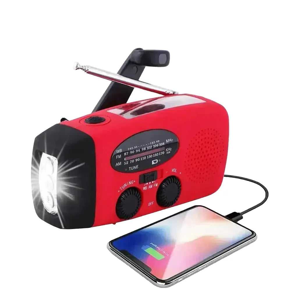 Solar Crank Radio Light - Emergencies — product view 1