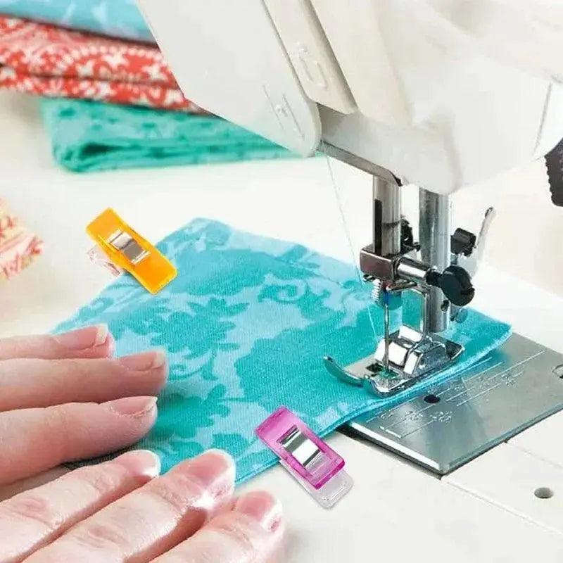 Colorful Sewing Clips Set for Crafting Projects and More