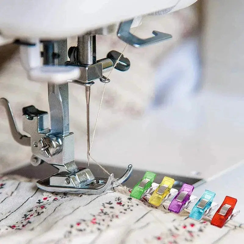 Colorful Sewing Clips Set for Crafting Projects and More
