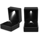 LED Jewelry Display Box for Rings