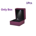 LED Jewelry Display Box for Rings