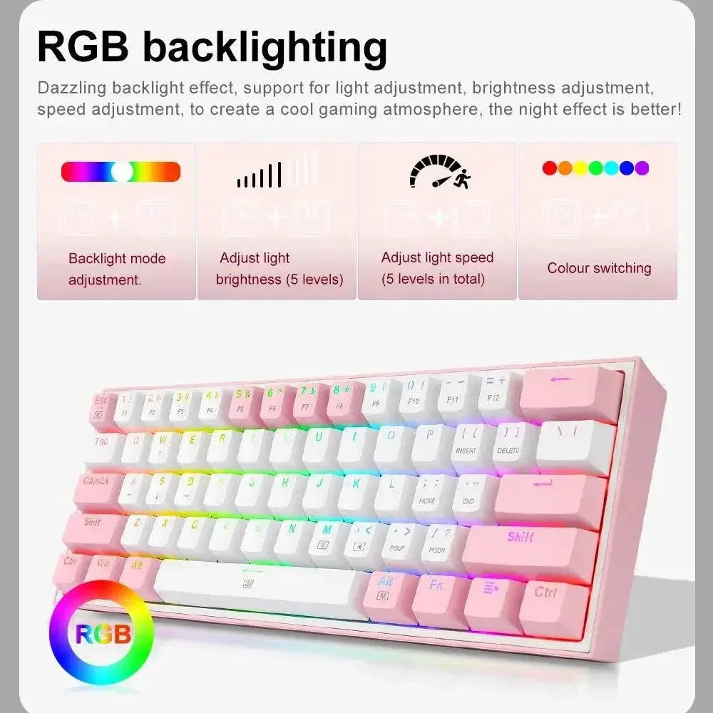 Redragon Fizz Mini Mechanical Gaming Keyboard Ultimate