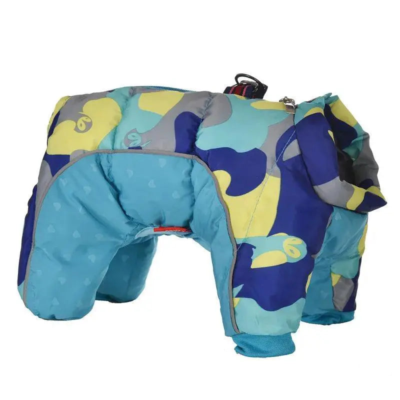 Winter Warm Reflective Waterproof Dog Jacket for Small Dogs
