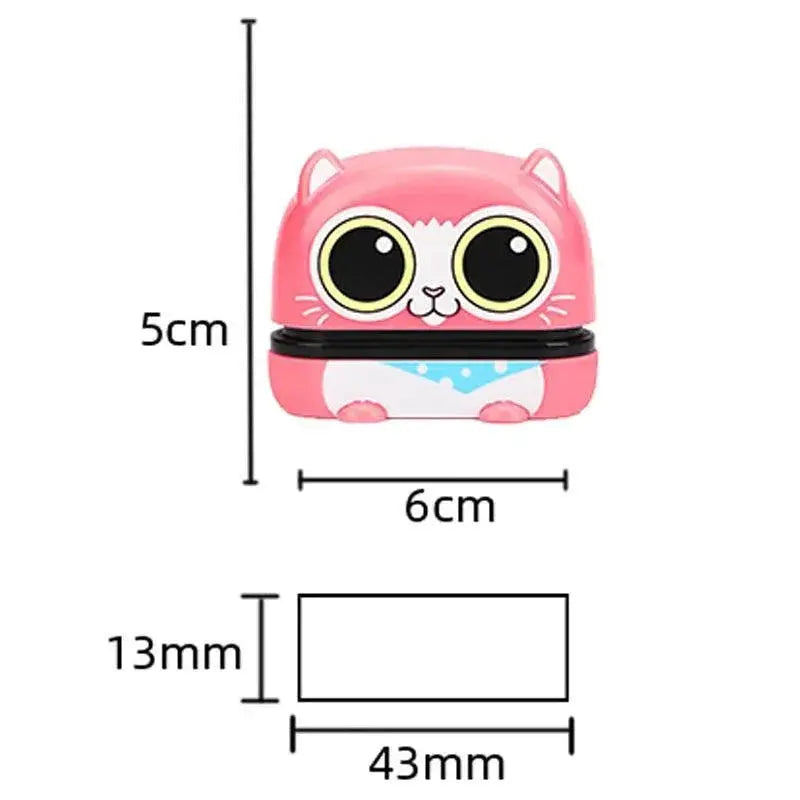 Customizable Kids Name Stamp Set Waterproof Non Fading Kit