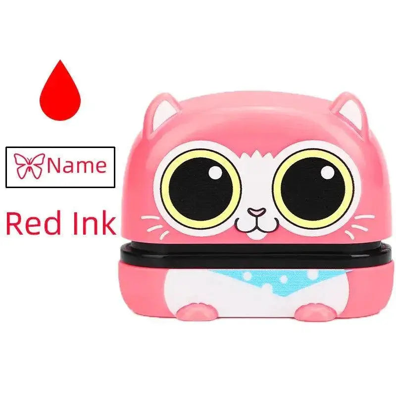 Customizable Kids Name Stamp Set Waterproof Non Fading Kit