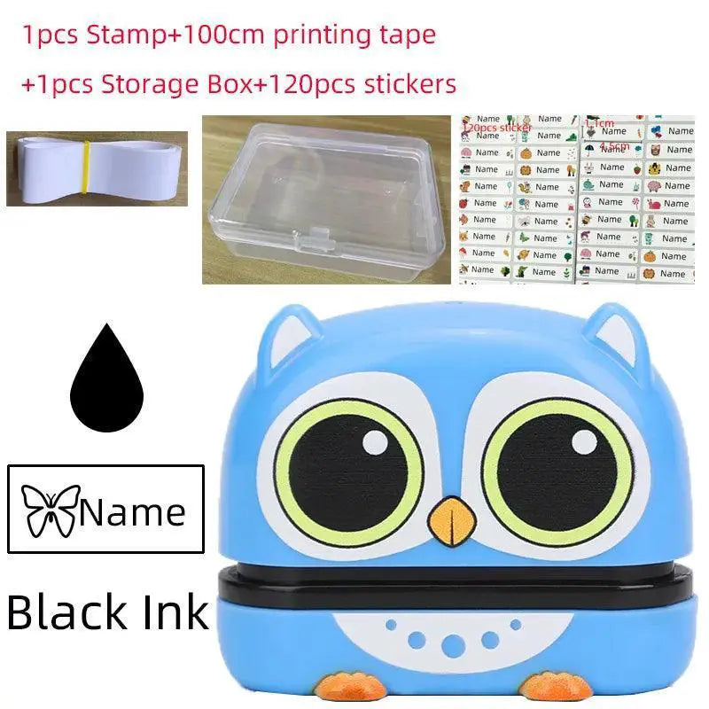 Durable Kids Name Stamp Set for Labels – Red-Dog Set product view 12