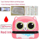 Customizable Kids Name Stamp Set Waterproof Non Fading Kit