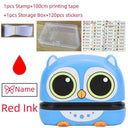 Customizable Kids Name Stamp Set Waterproof Non Fading Kit