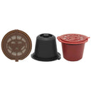 Refillable Reusable Coffee Capsule Filters 3 Pack Nespresso