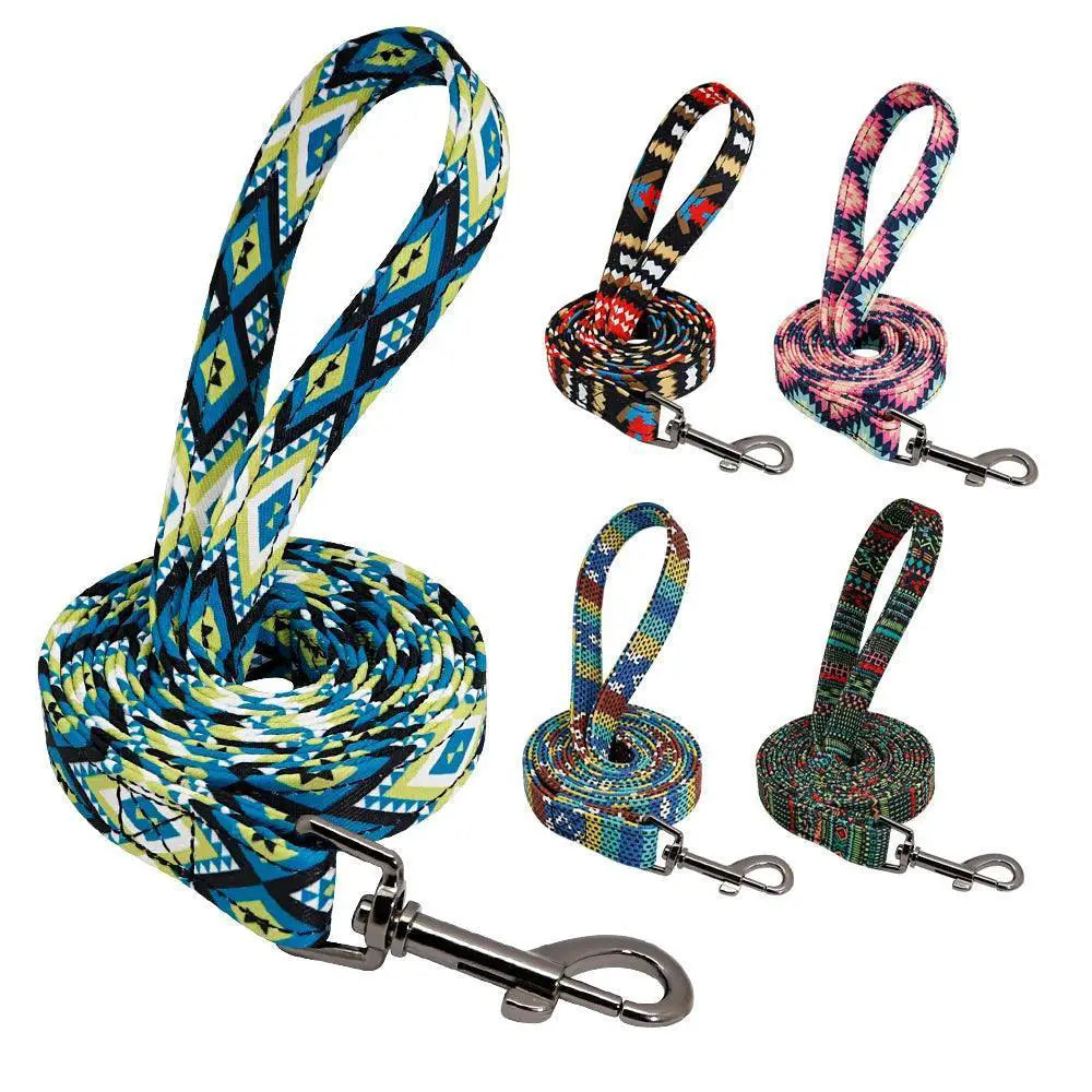 Colorful Personalized Dog Collar Set For All Breeds