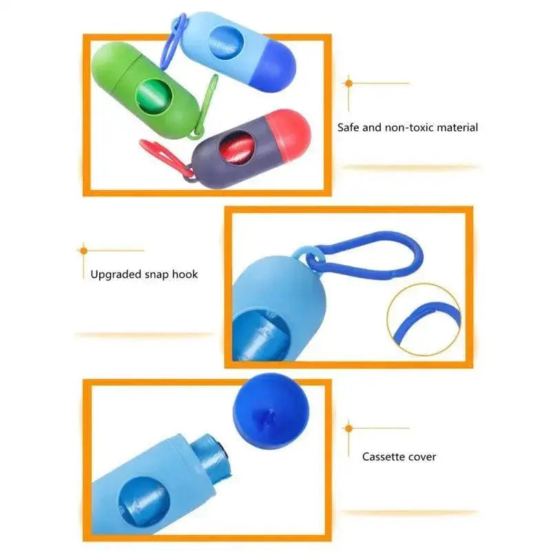 Convenient Pet Waste Bag Holder For Outdoor Cleanup Solution