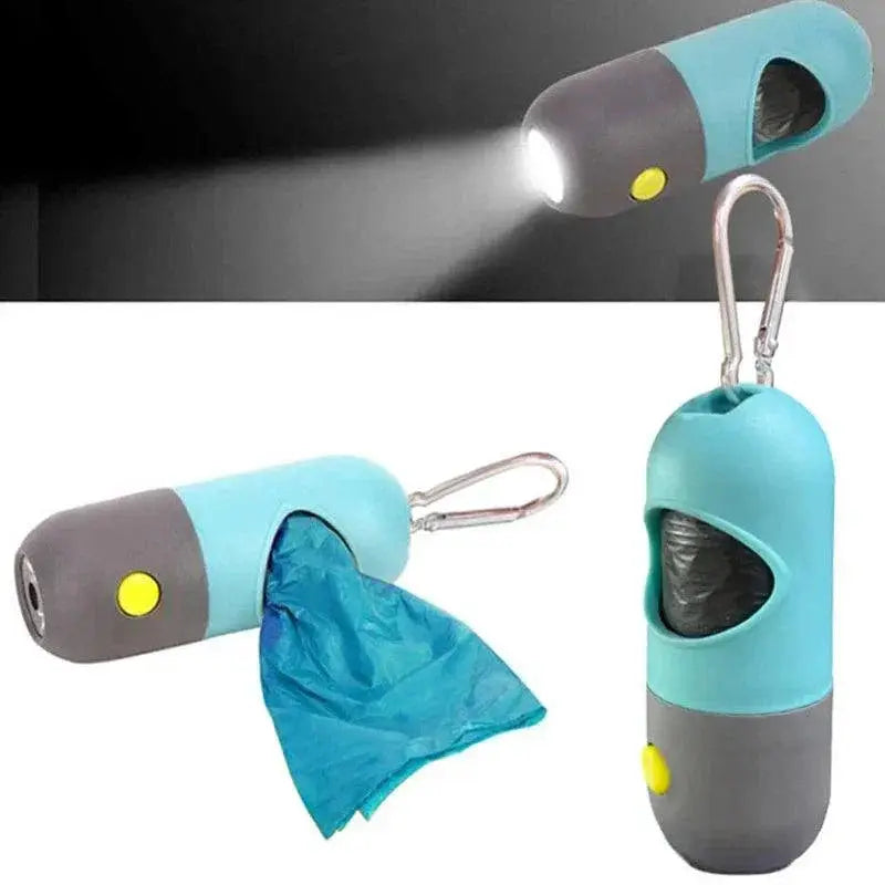 Portable Dog Poop Bag Dispenser Hands Free Waste Solution