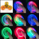 LED Fidget Spinner Mesmerizing Stress Relief Toy With Glow